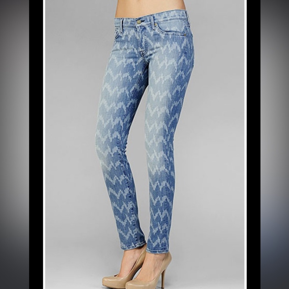 7 For All Mankind The Cropped‎ Skinny Size 28